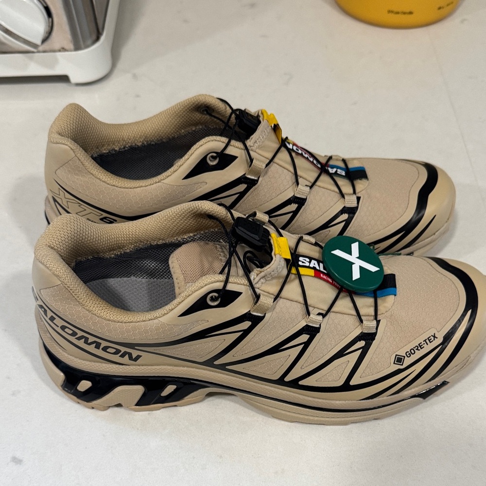 Salomon XT-6 Trail Shoes - Safari Black
